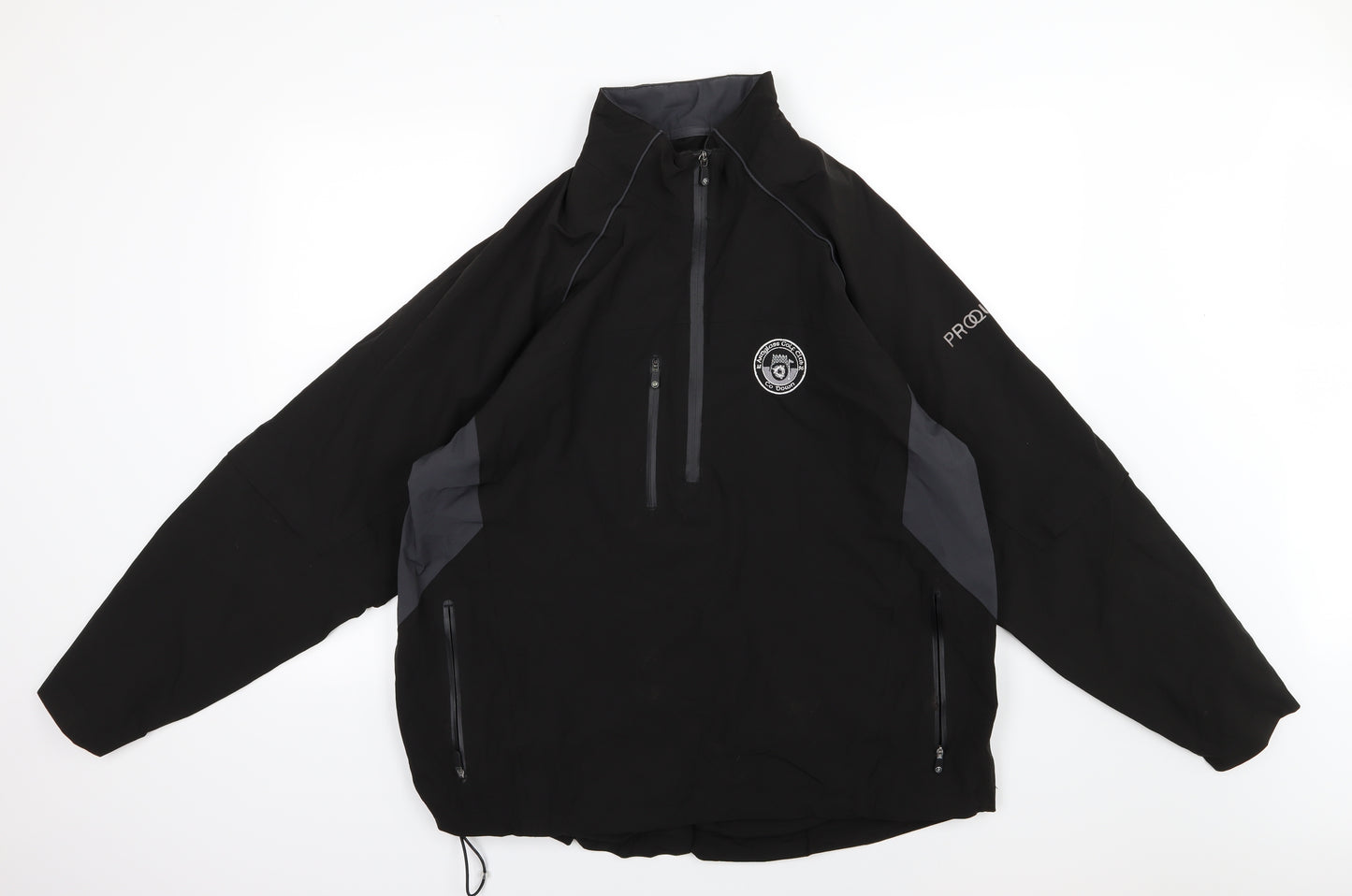Proquip Mens Black   Jacket  Size XL  - Aroglass Golf Club