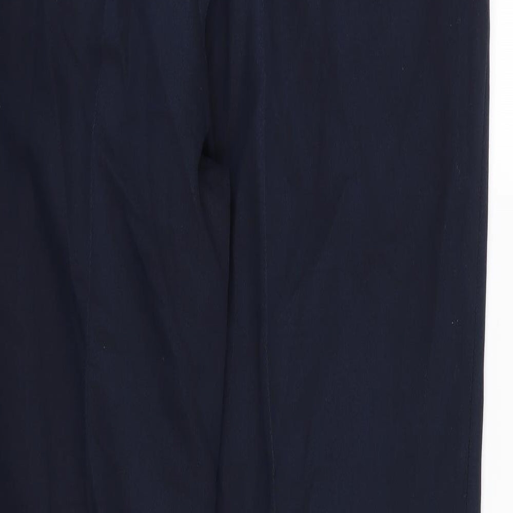 Preworn Mens Blue  Rayon Trousers  Size 44 L30 in