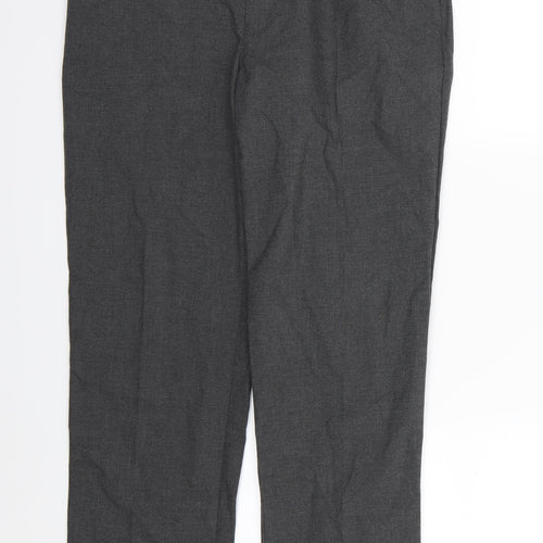 Marks and Spencer Boys Grey  Rayon Dress Pants Trousers Size 14-15 Years - school