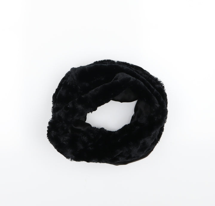 Preworn Womens Black Scarf - Snood