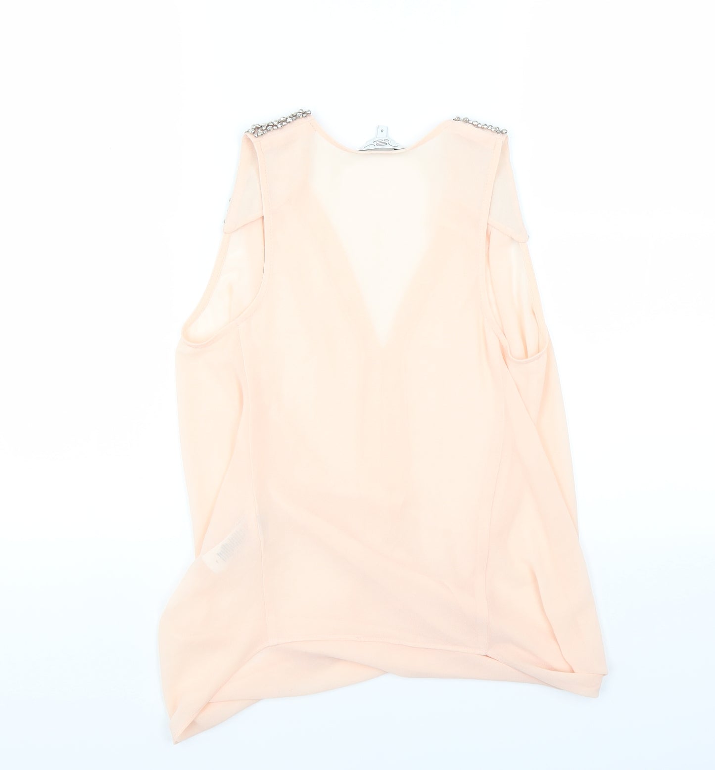 New Look Womens Pink   Basic Blouse Size 8