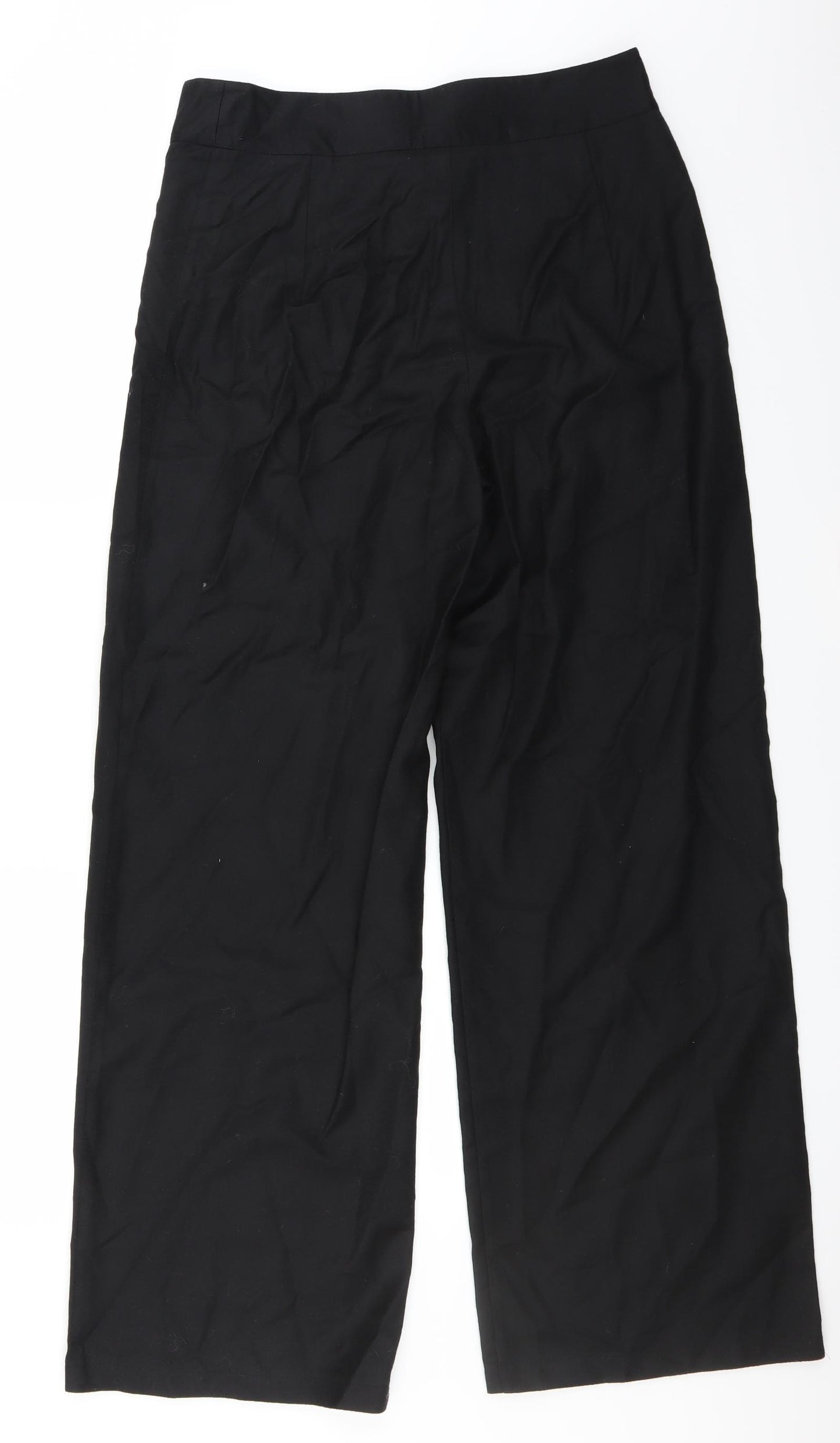 Joyce Ridings Womens Black   Trousers  Size 14 L32 in - Wide leg