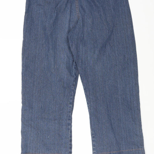Preworn Womens Blue   Cropped Jeans Size XL L25 in