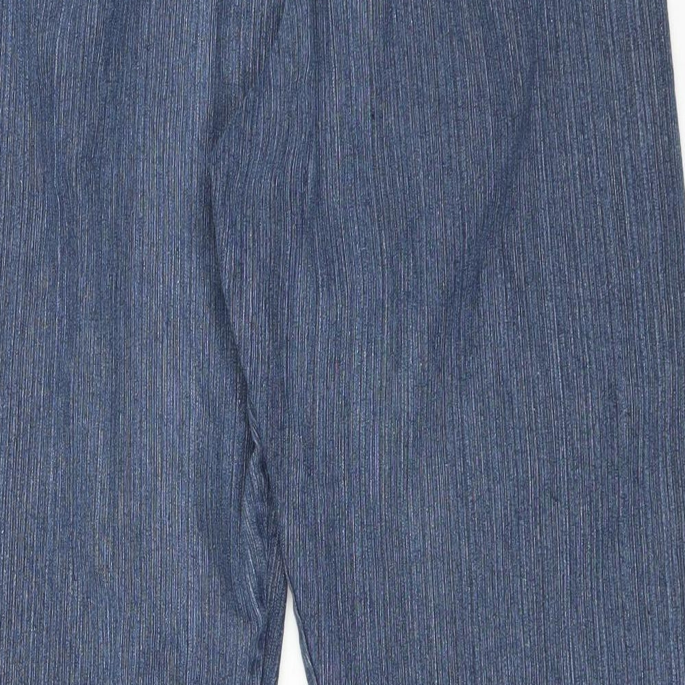 Preworn Womens Blue   Cropped Jeans Size XL L25 in