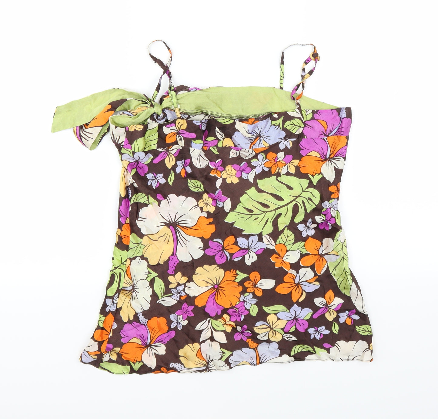 Therapy Womens Multicoloured Floral  Camisole Blouse Size 12
