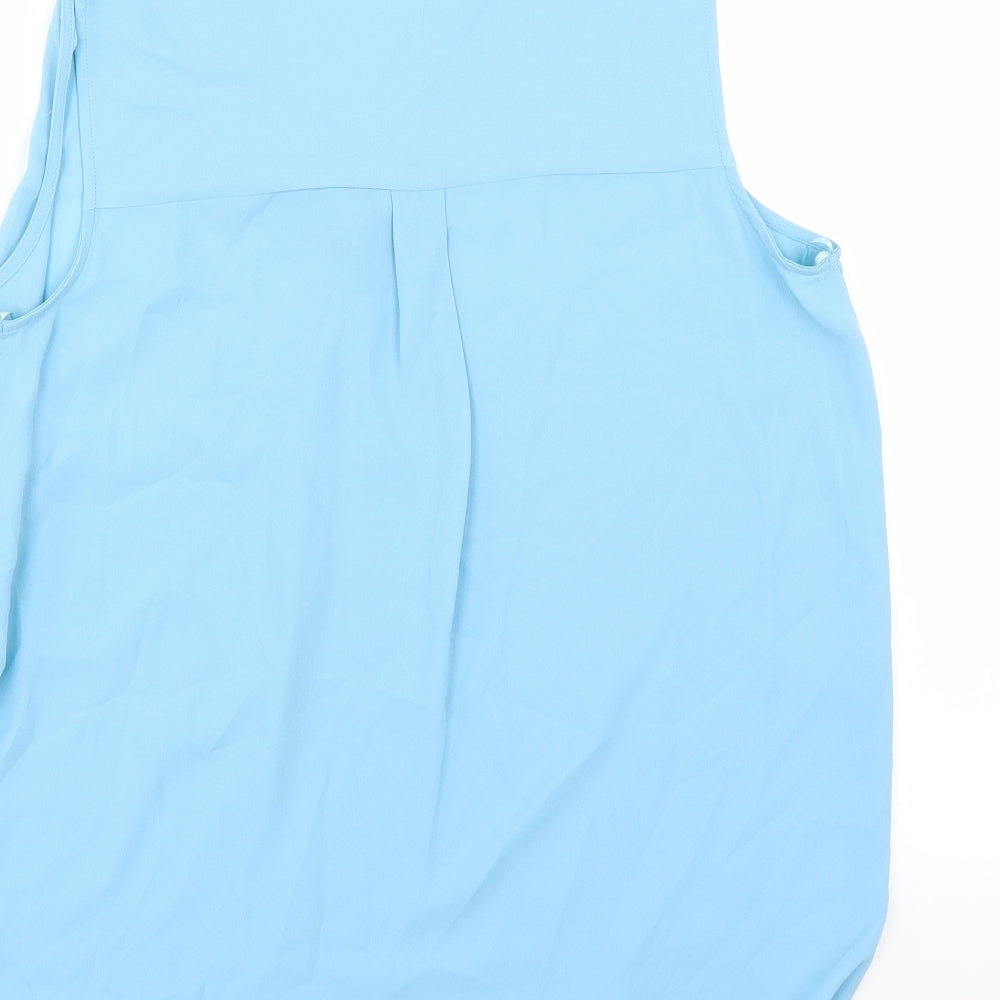 Marks and Spencer Womens Blue   Basic Blouse Size 14