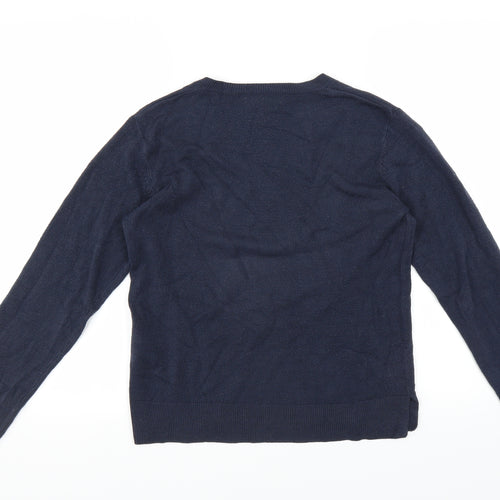 Marks and Spencer Womens Blue   Pullover Jumper Size 8