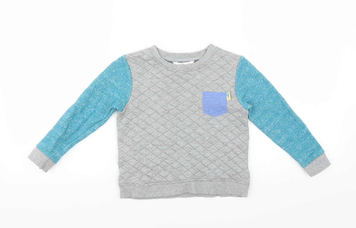 M&Co Boys Grey   Pullover Sweatshirt Size 2-3 Years