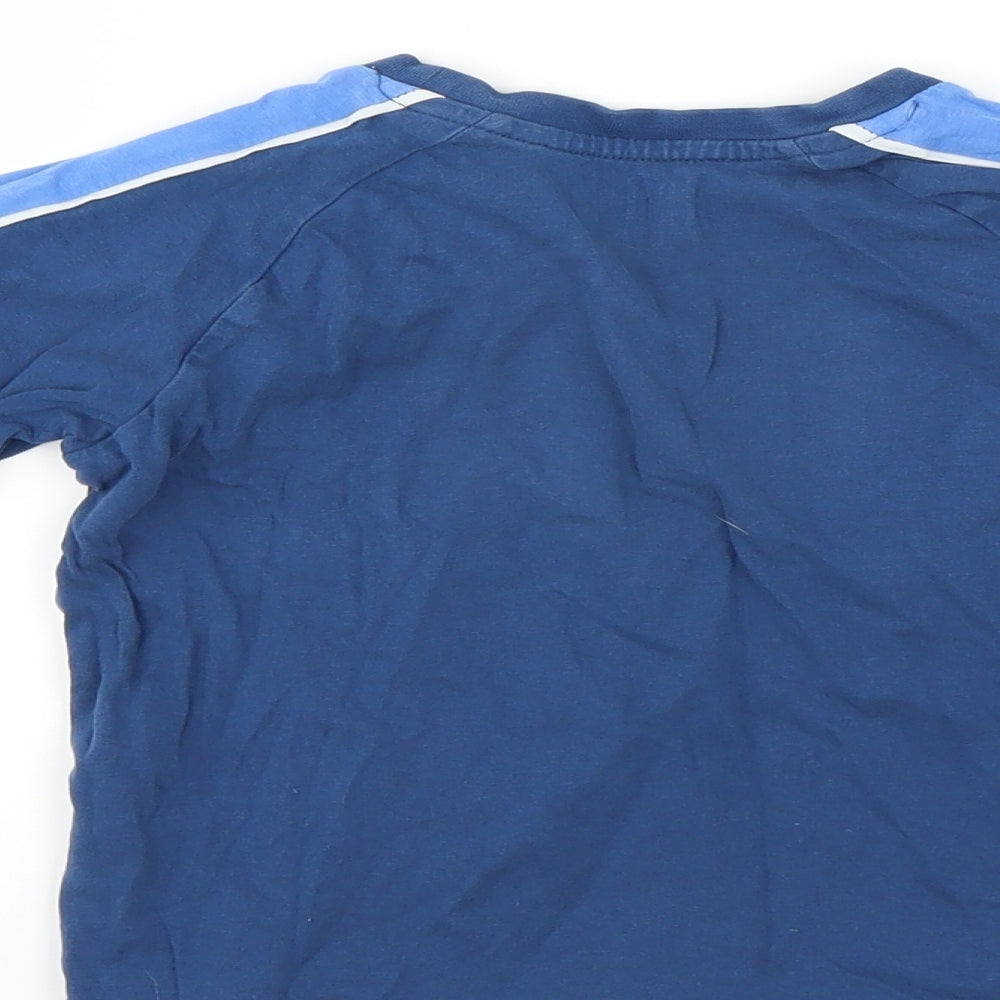 Matalan Boys Blue   Basic T-Shirt Size 5 Years