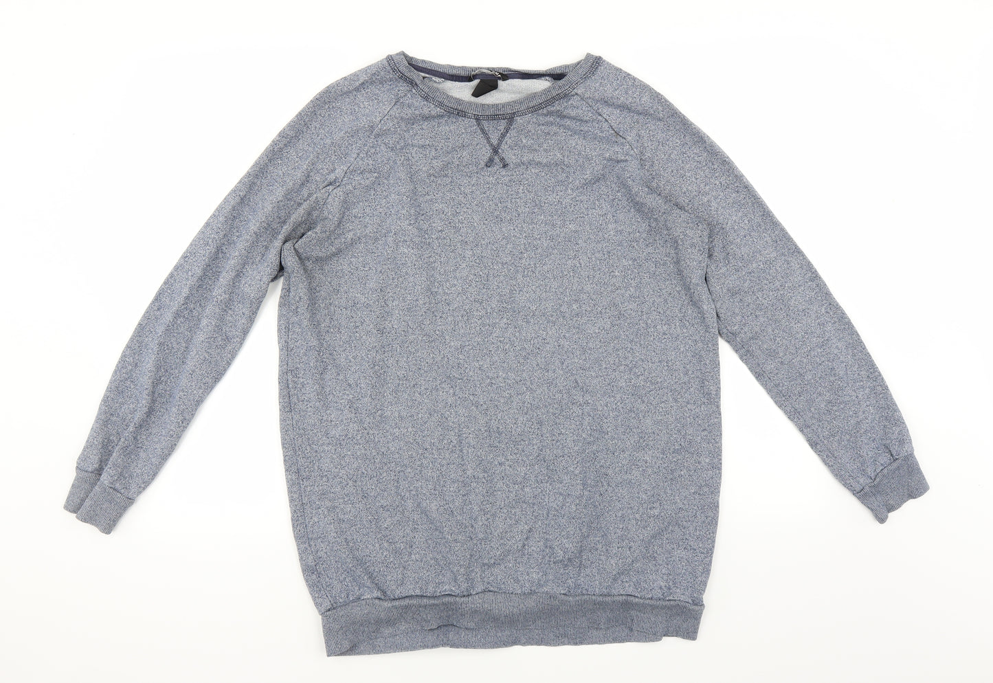 H&M Mens Blue   Pullover Sweatshirt Size M