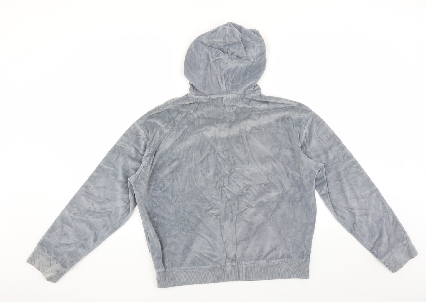 Topshop Womens Grey   Pullover Hoodie Size 8