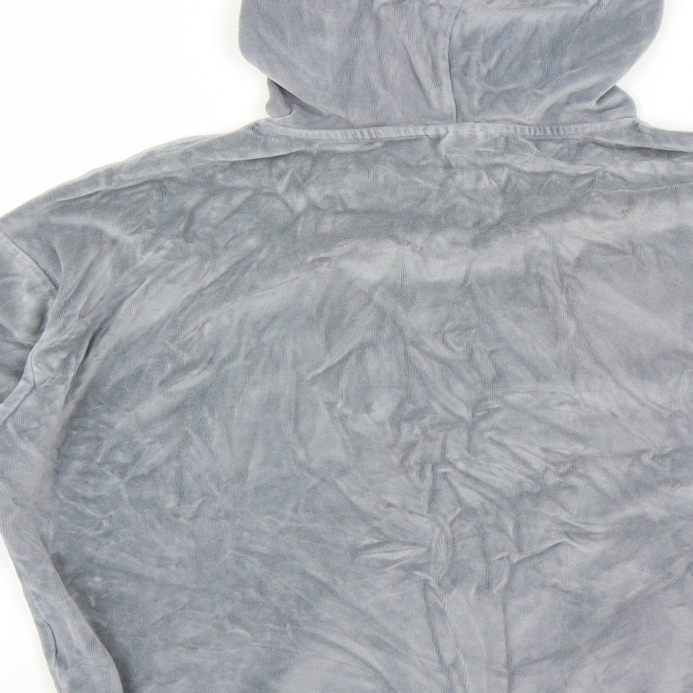 Topshop Womens Grey   Pullover Hoodie Size 8