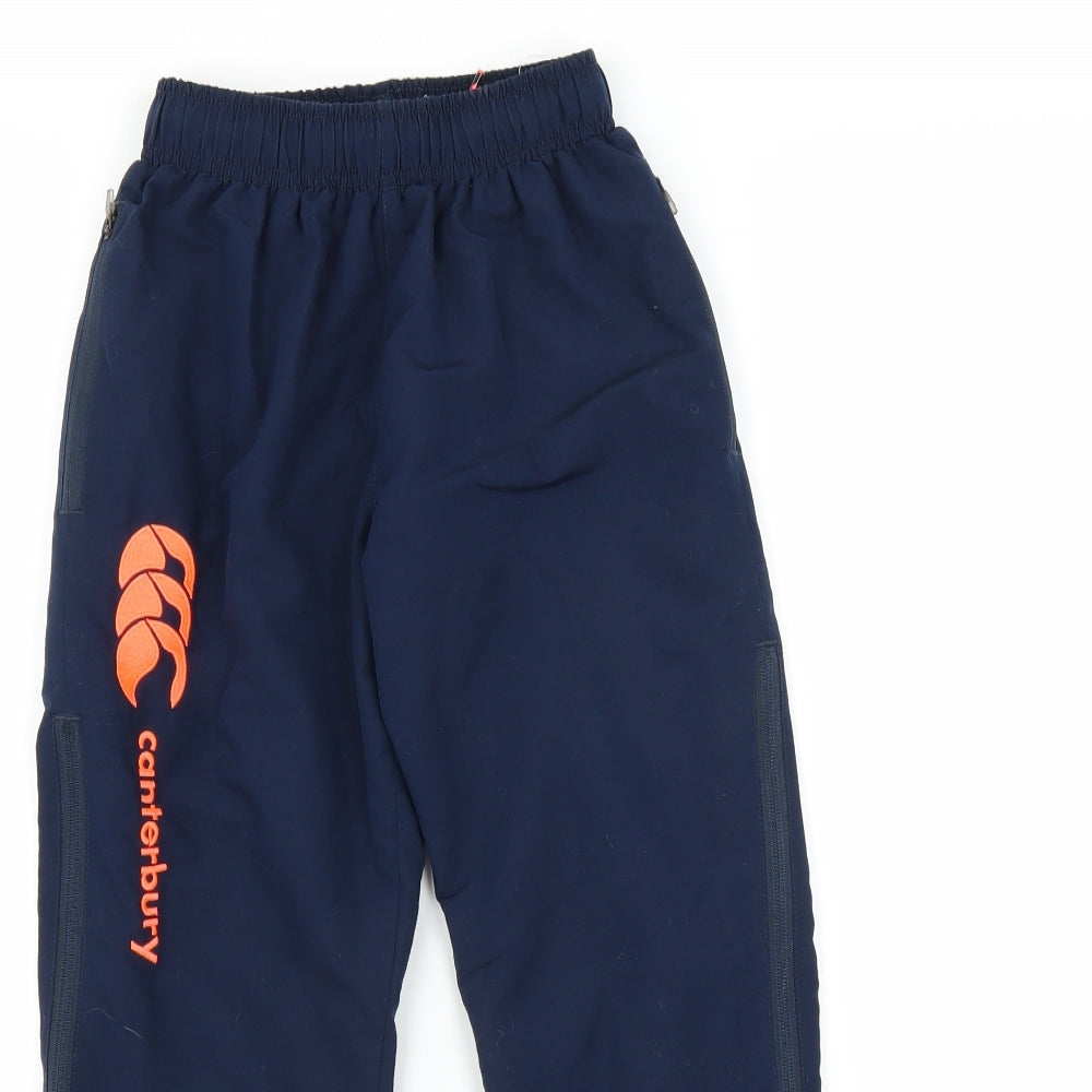 Canterbury Boys Blue   Jogger Trousers Size 8 Years