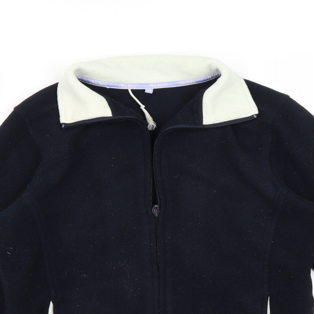 Peter Storm Womens Blue   Full Zip Jumper Size XS