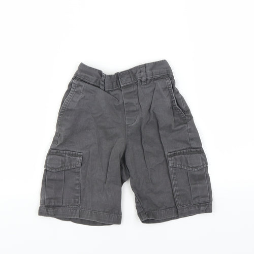 Marks and Spencer Boys Grey   Cargo Shorts Size 5-6 Years