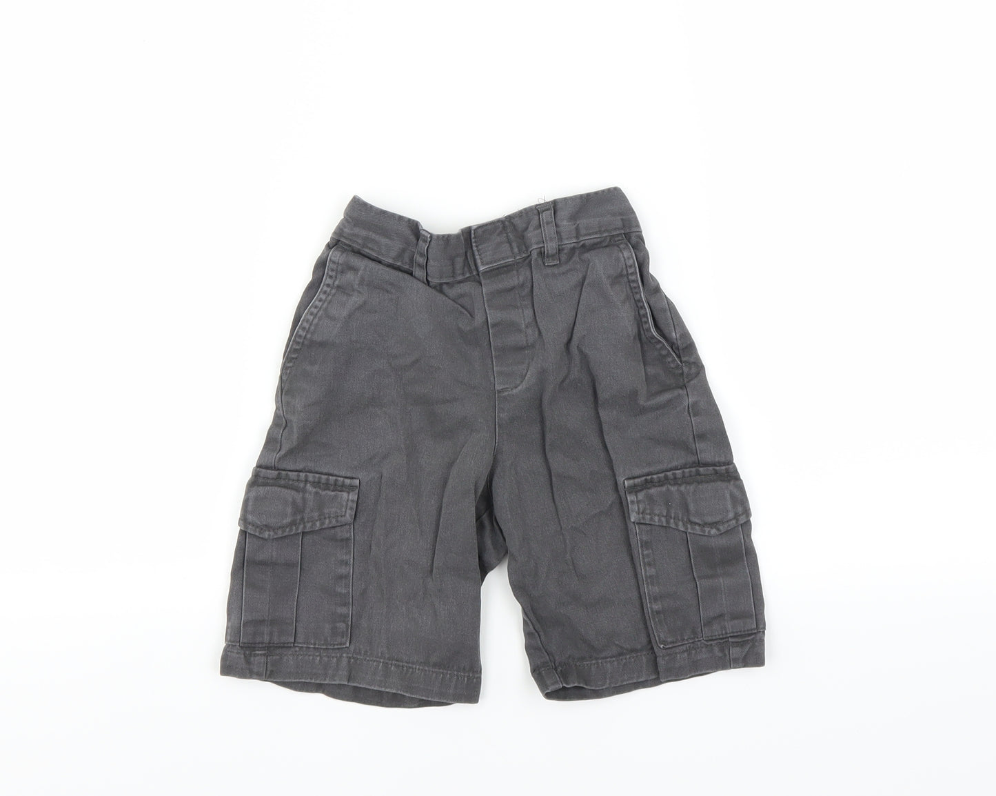Marks and Spencer Boys Grey   Cargo Shorts Size 5-6 Years