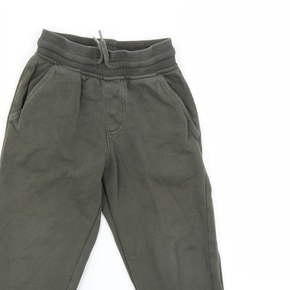 George Boys Green   Jogger Trousers Size 5-6 Years