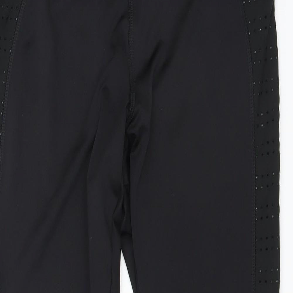 Athletic Works Womens Black   Compression Leggings Size M L25 in