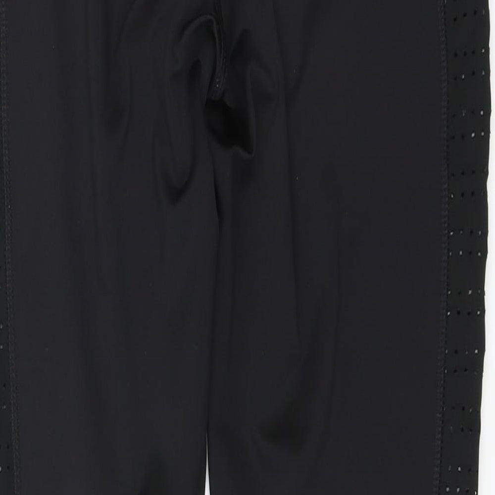 Athletic Works Womens Black   Compression Leggings Size M L25 in