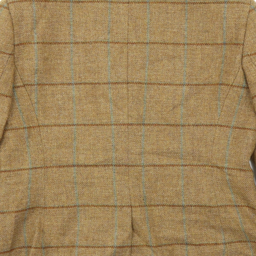 Islay Woollen Mill Womens Brown Check  Jacket Suit Jacket Size 12