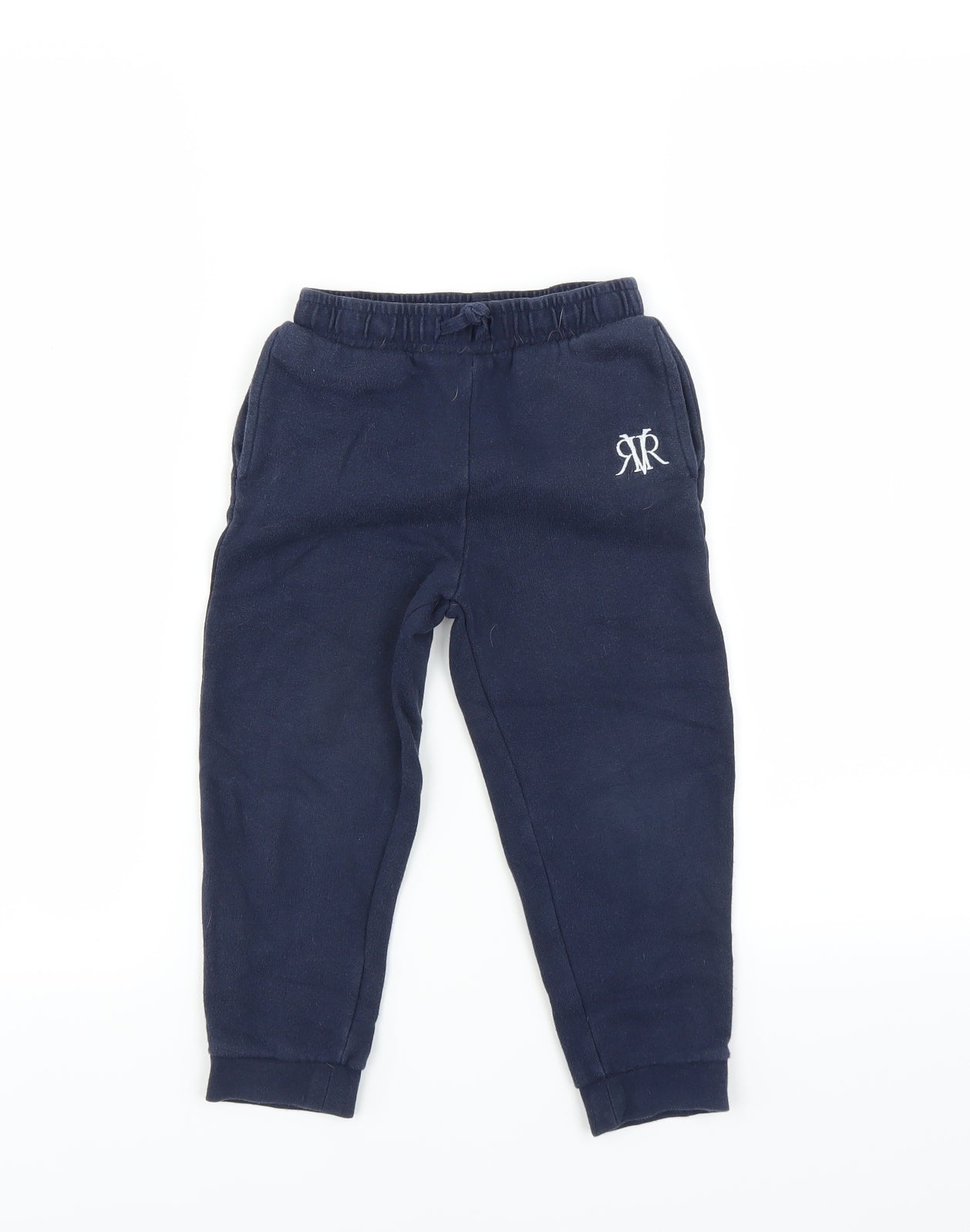 River Island Boys Blue   Jogger Trousers Size 3-4 Years