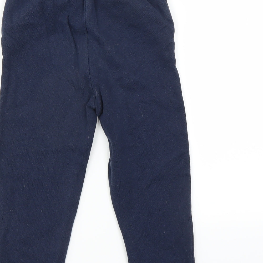 River Island Boys Blue   Jogger Trousers Size 3-4 Years