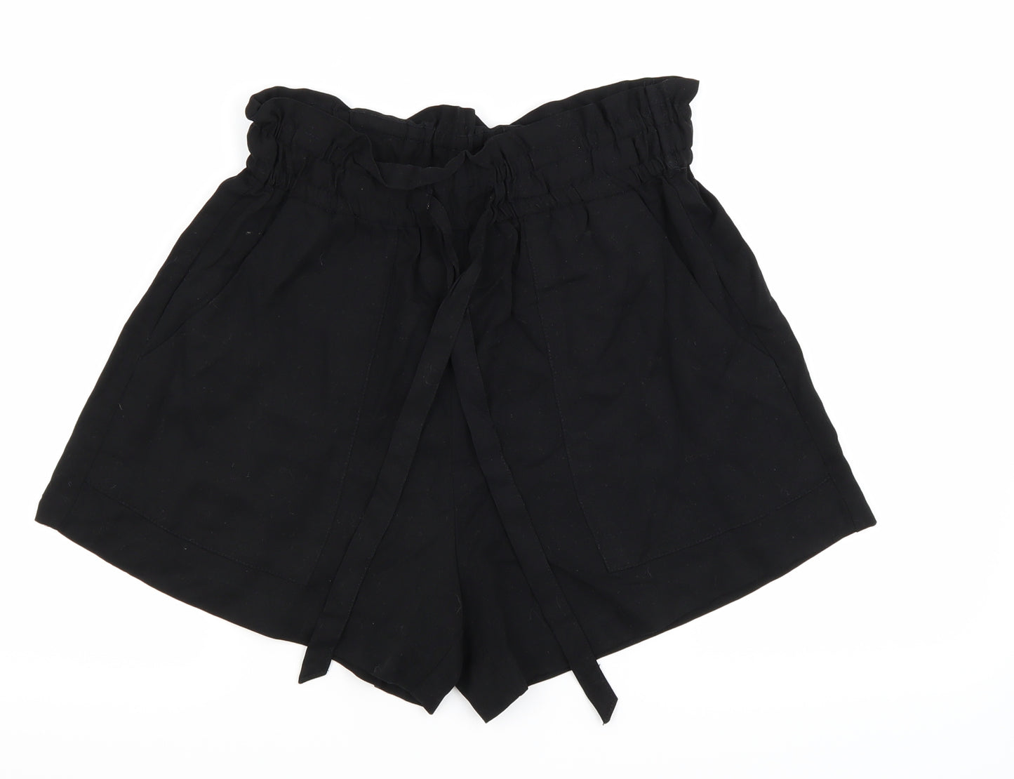 H&M Womens Black   Culotte Shorts Size 8