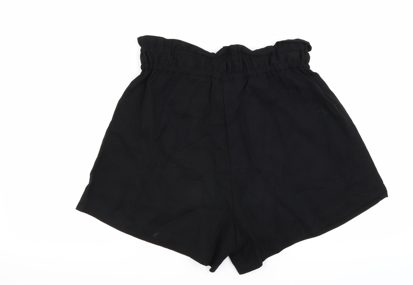 H&M Womens Black   Culotte Shorts Size 8