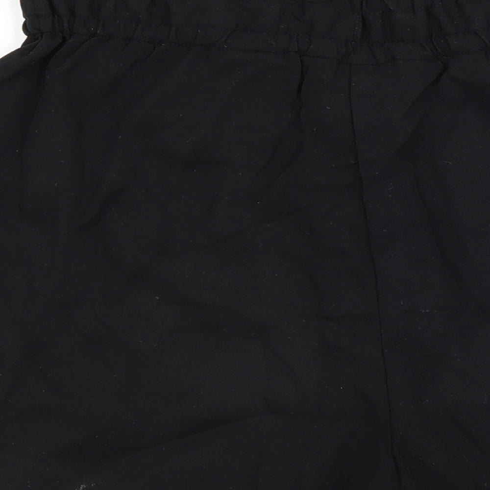 H&M Womens Black   Culotte Shorts Size 8