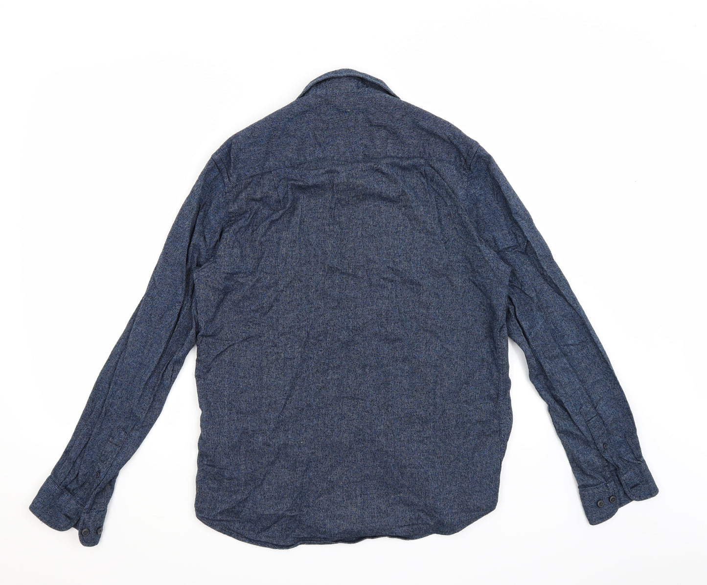 Cedar Wood State Mens Blue    Button-Up Size M