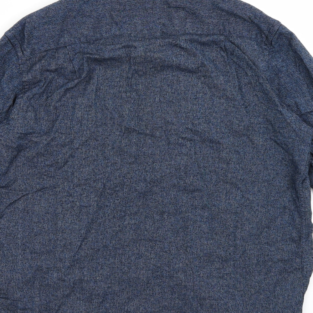 Cedar Wood State Mens Blue    Button-Up Size M