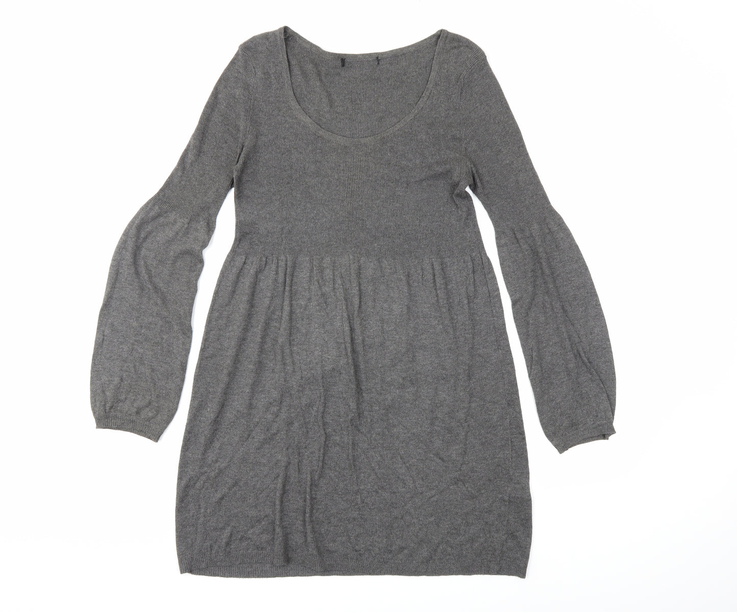 Atmosphere Womens Grey  Knit Jumper Dress  Size 10
