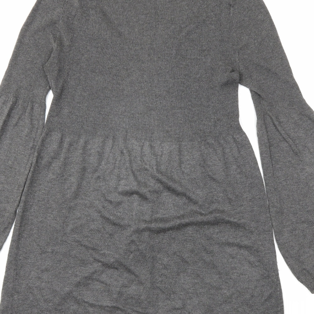 Atmosphere Womens Grey  Knit Jumper Dress  Size 10