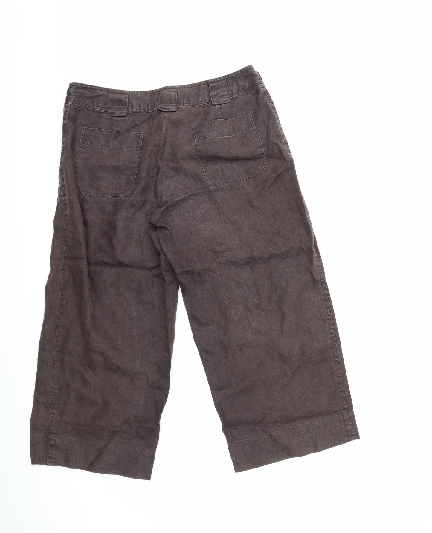 Linea Womens Brown   Sailor Shorts Size 12