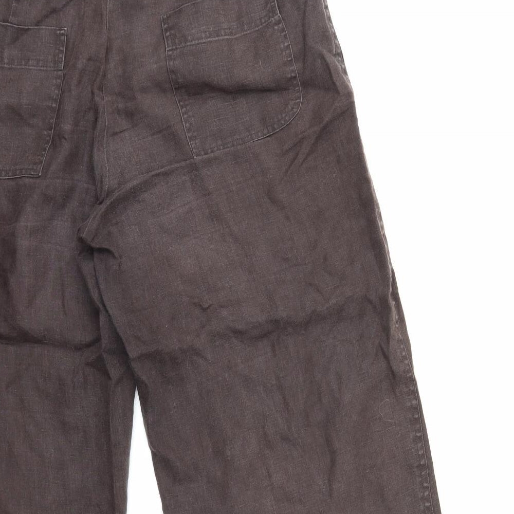 Linea Womens Brown   Sailor Shorts Size 12