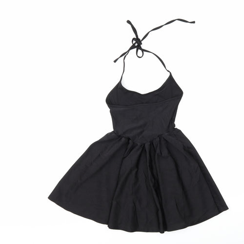 American Apparel Womens Black   Fit & Flare  Size XS
