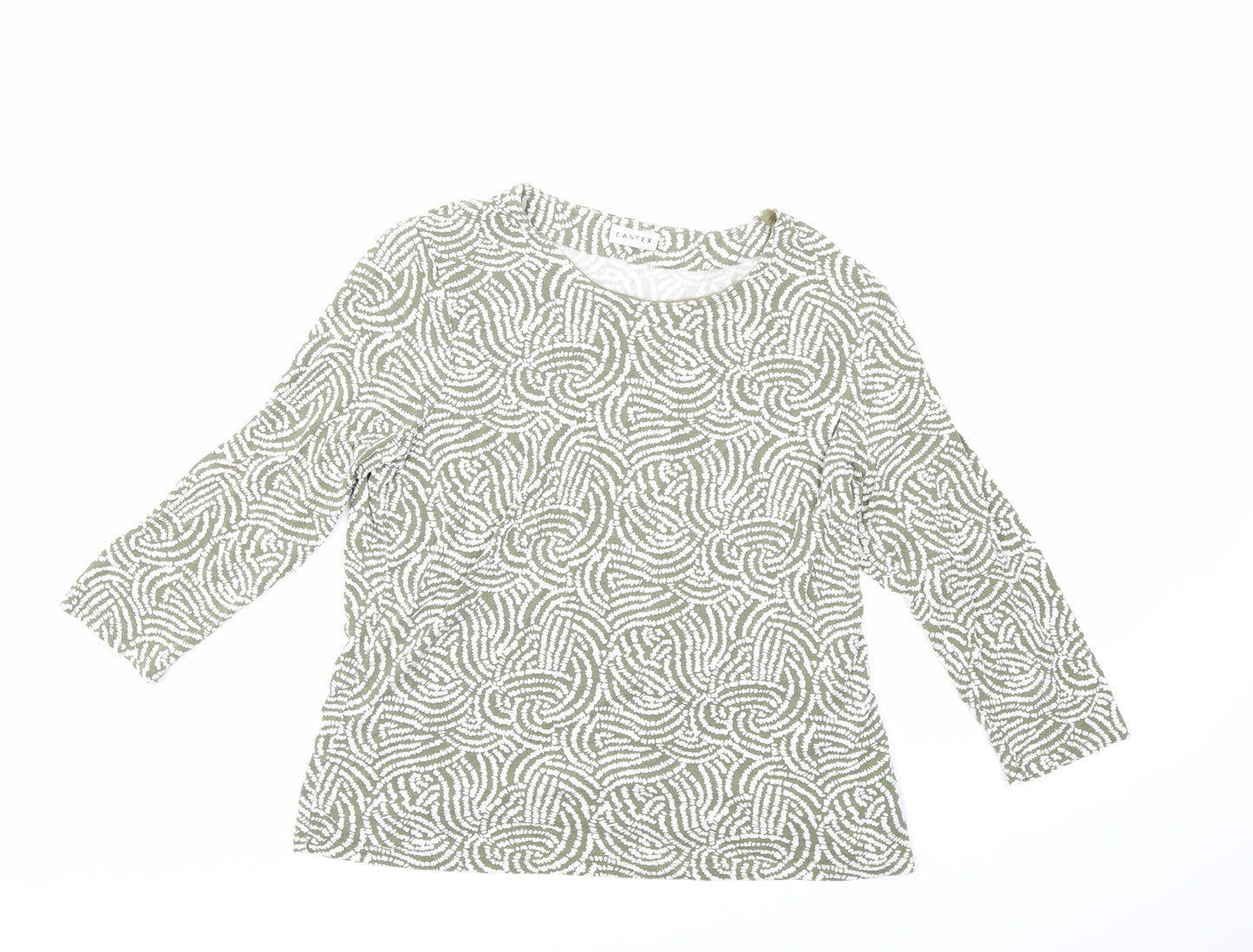 Eastex Womens Green   Basic T-Shirt Size 12