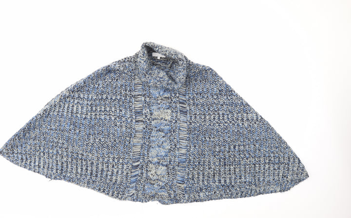Red Herring Womens Blue Knit Pullover Jumper Size L