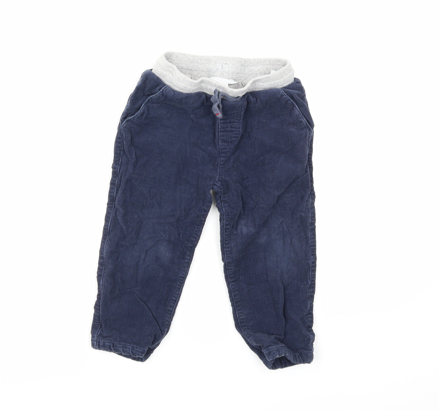 White Company Baby Blue  Corduroy  Trousers Size 18 Months