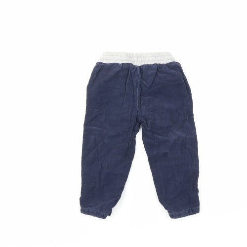 White Company Baby Blue  Corduroy  Trousers Size 18 Months