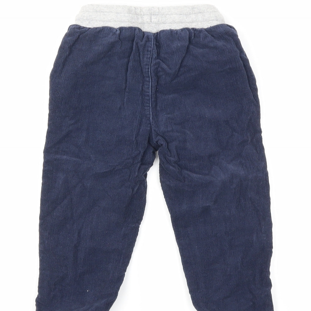 White Company Baby Blue  Corduroy  Trousers Size 18 Months