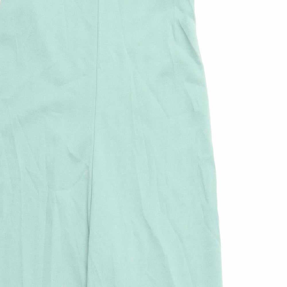 PRETTYLITTLETHING Womens Green   Jumpsuit One-Piece Size 10