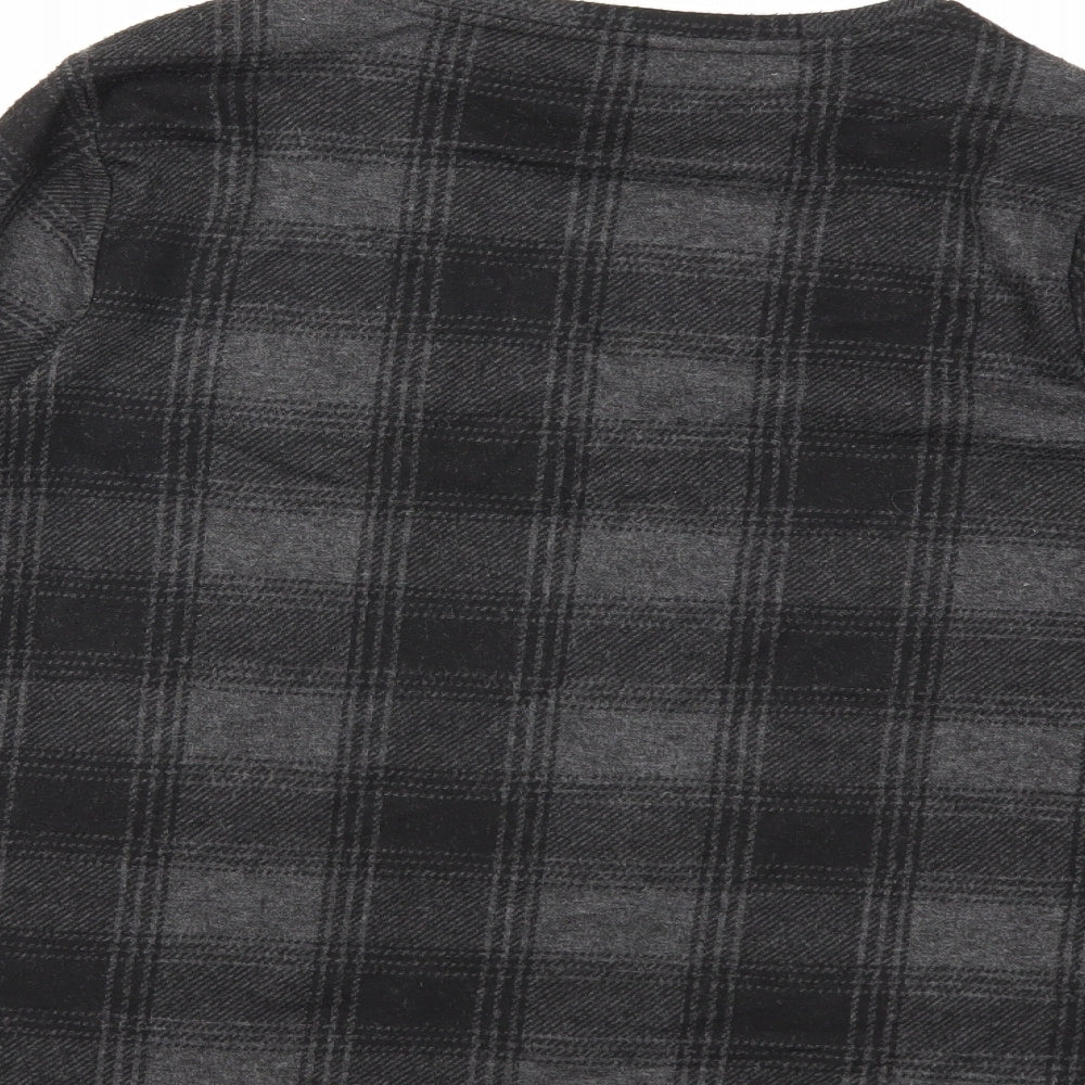 TU Womens Grey Check  Pullover Jumper Size 16