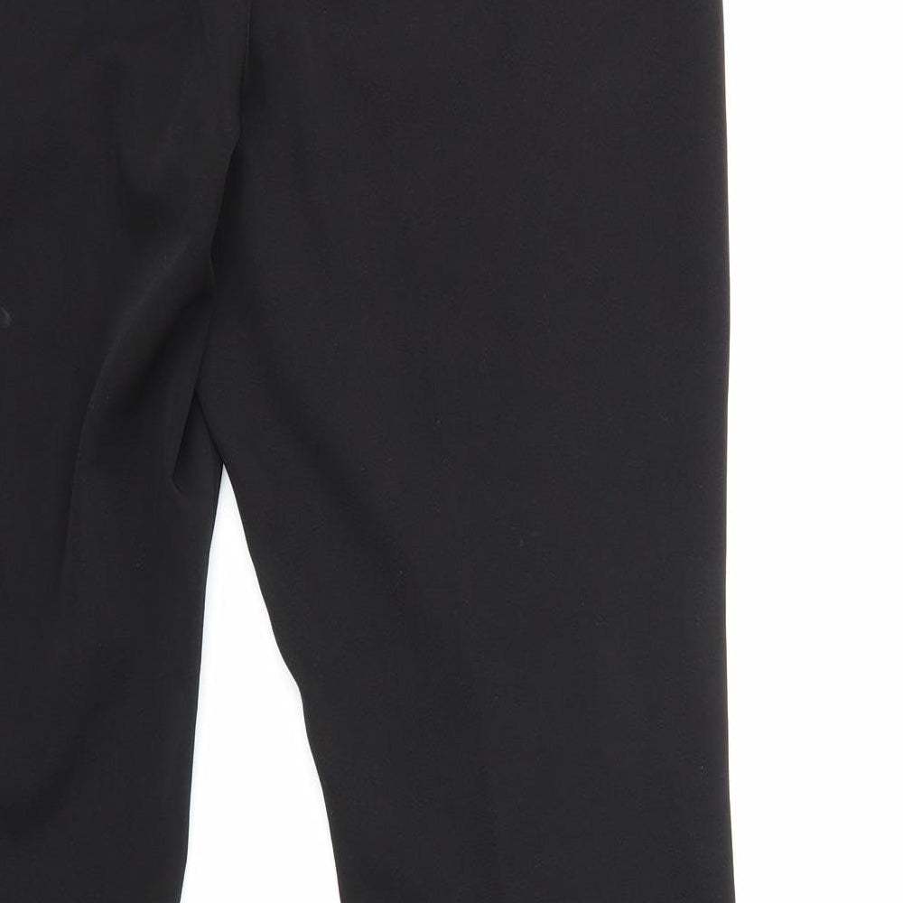 George Womens Black   Trousers  Size 12 L30 in