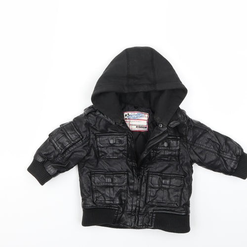 NEXT Baby Black   Jacket  Size 6-9 Months