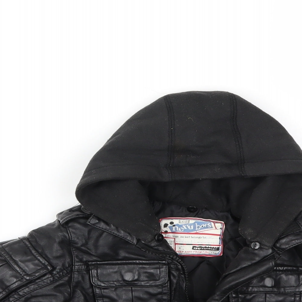 NEXT Baby Black   Jacket  Size 6-9 Months