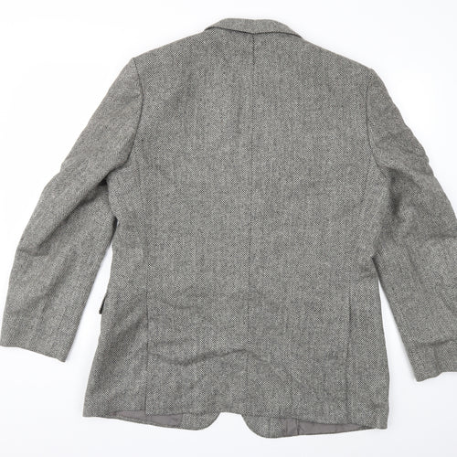 Preworn Mens Grey   Jacket Suit Jacket Size 42