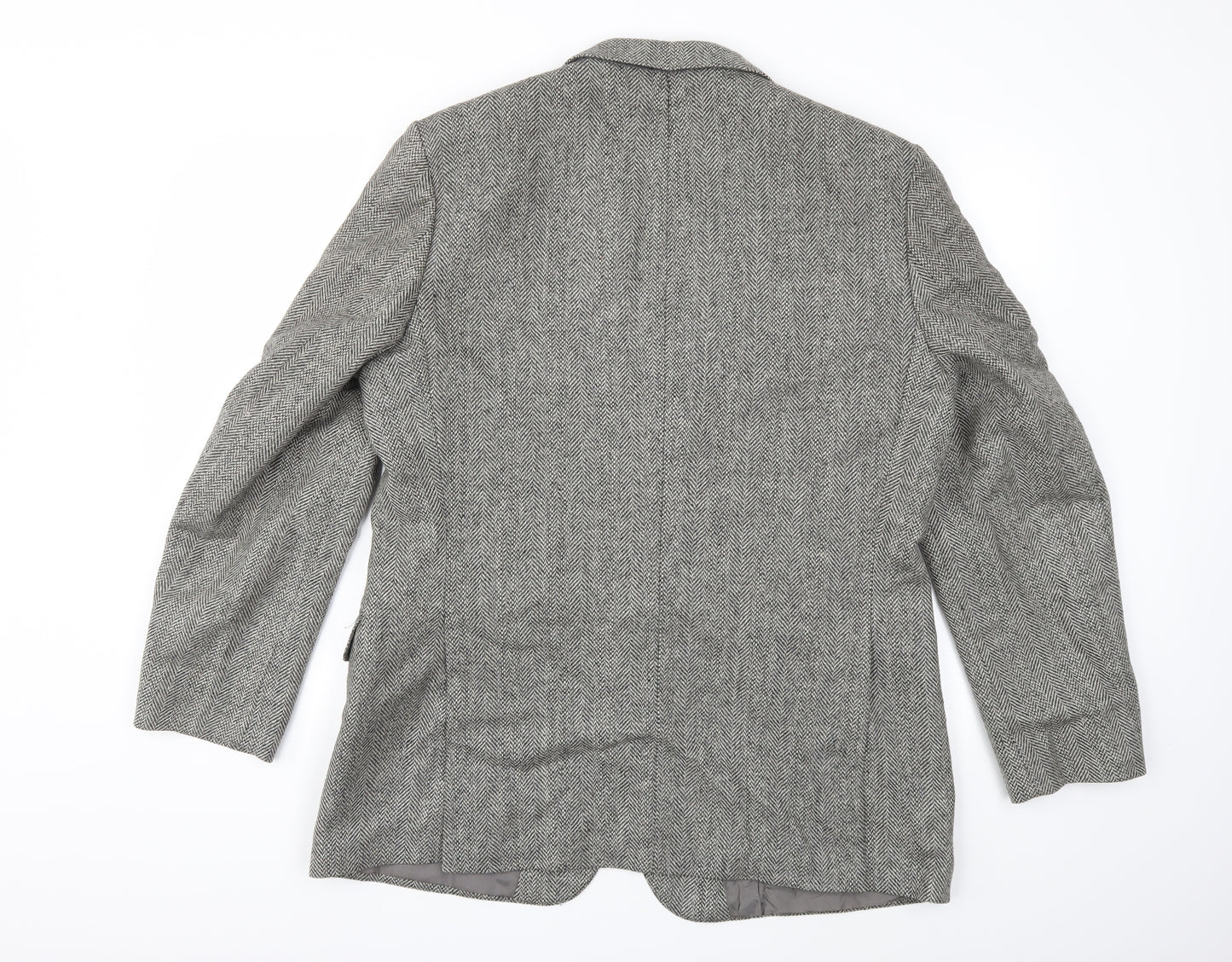 Preworn Mens Grey   Jacket Suit Jacket Size 42