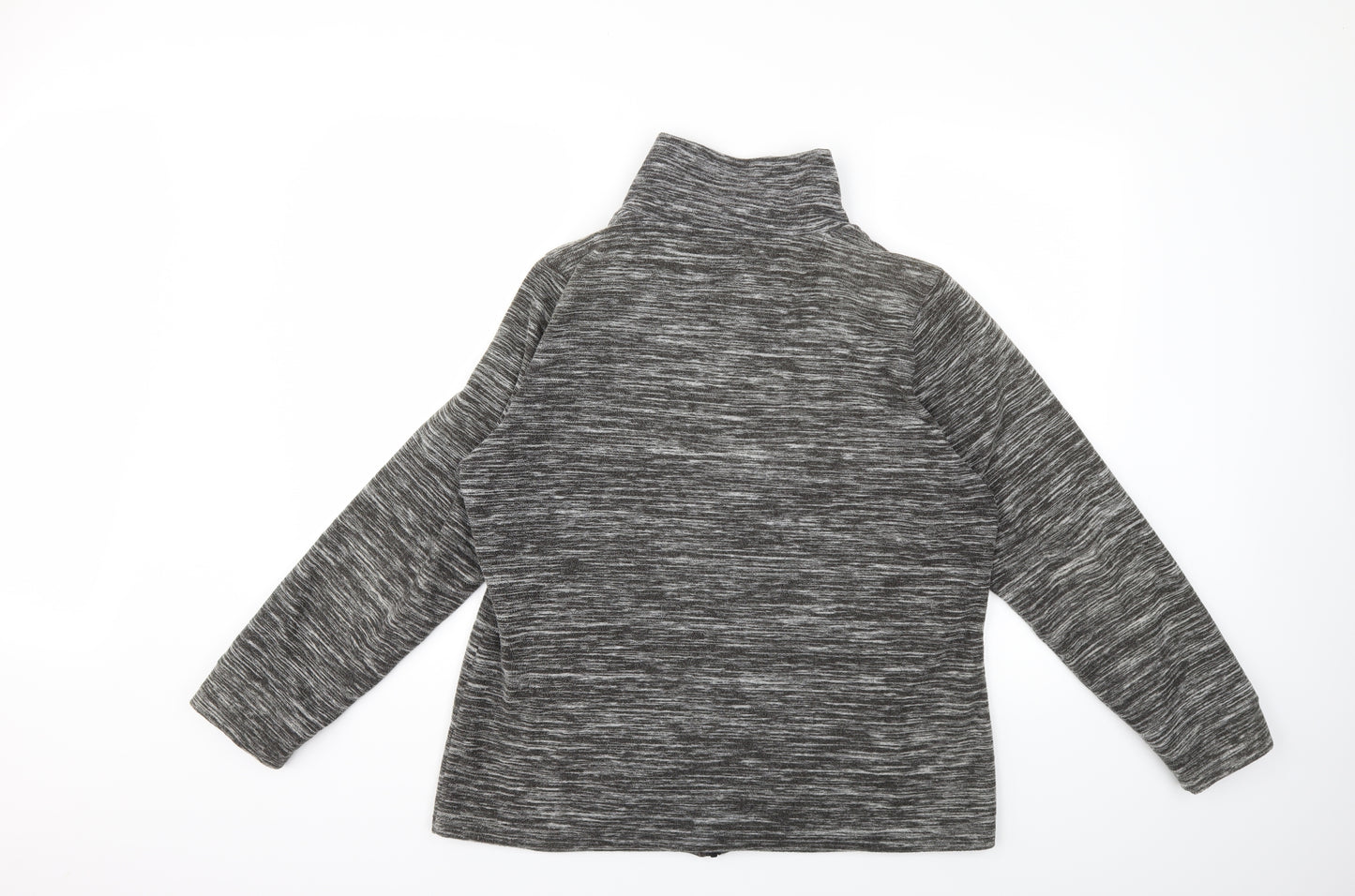 Bonmarché Womens Grey  Fleece Jacket  Size M