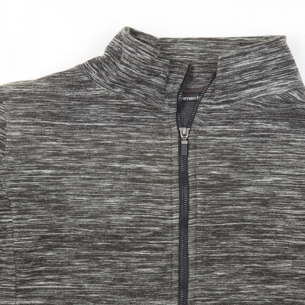 Bonmarché Womens Grey  Fleece Jacket  Size M